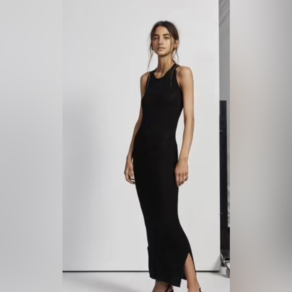 SIR the label black Marcelle dress - Picture 2 of 3
